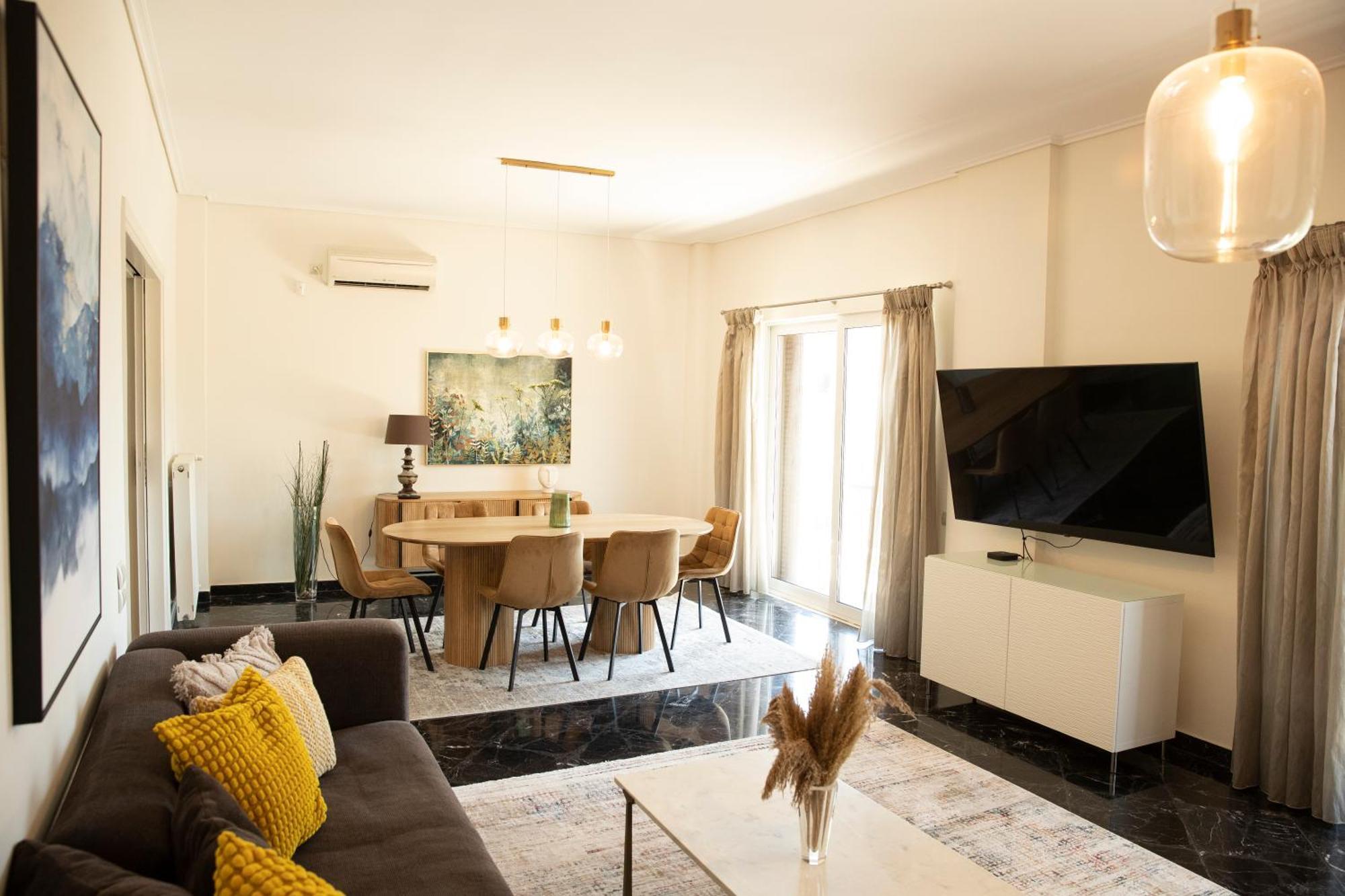 Spacious Glyfada Golf 4Br -Near Beach + Shops เอเธนส์ ภายนอก รูปภาพ
